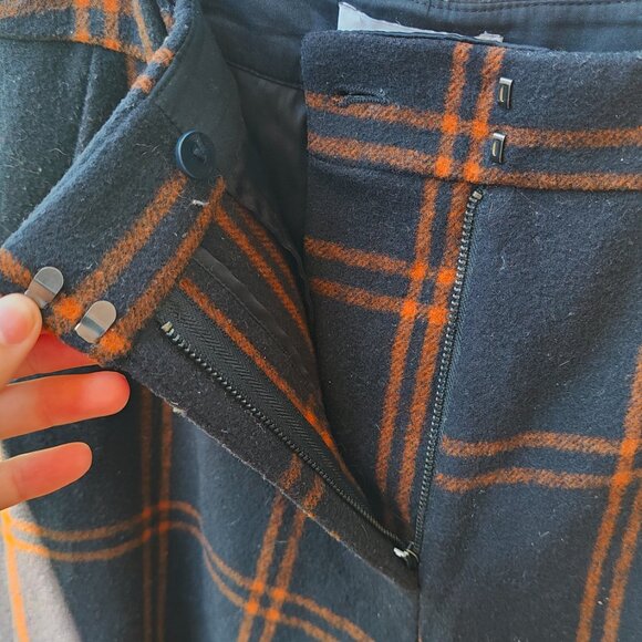 Paris Atelier - & Other Stories wool blend plaid crop trousers - Picture 5 of 8